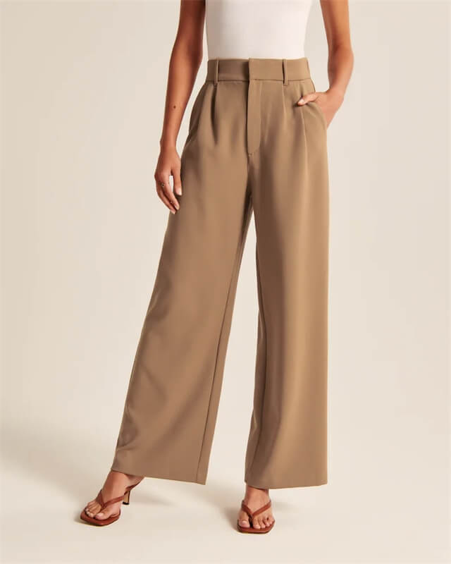Effortlessly Slimming High Waist Pants