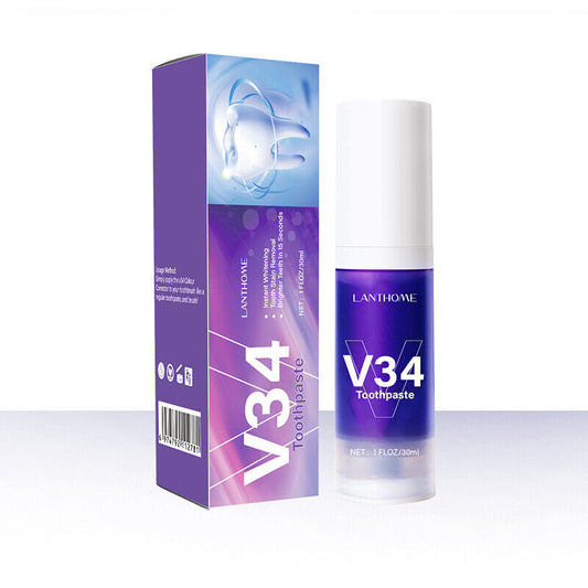 V34 Whitening Toothpaste