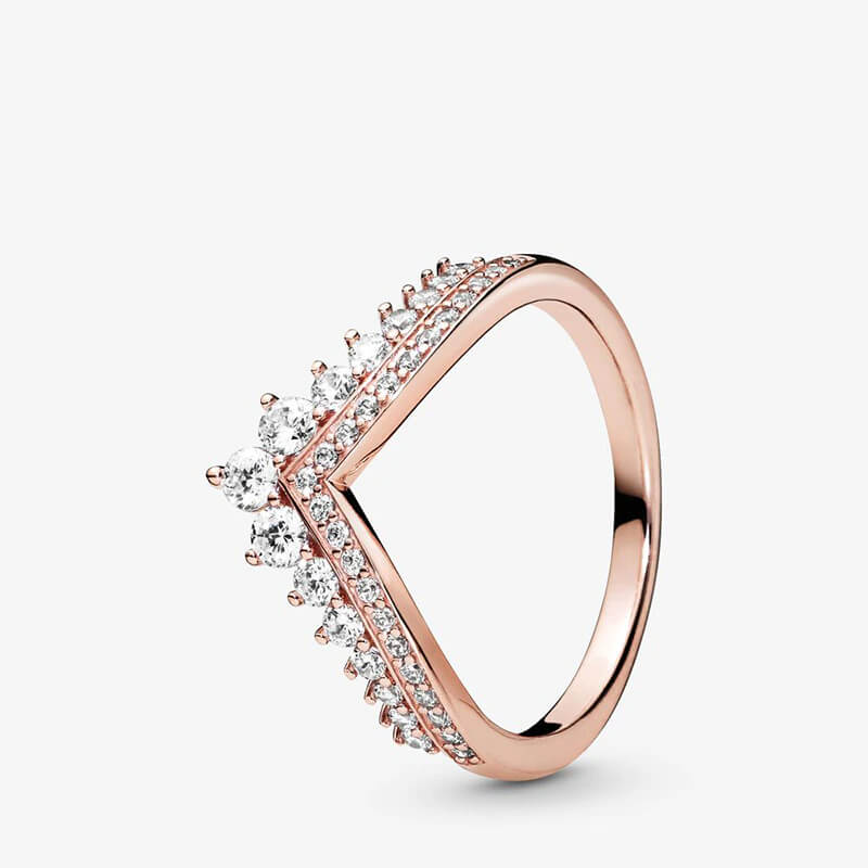 Rosegold Crown Ring