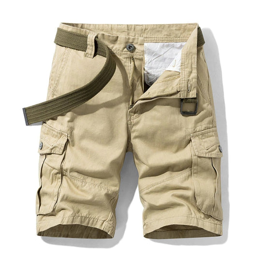 Belted Cargo Shorts