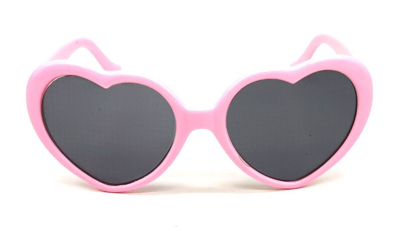 Heart Diffraction Sunglasses