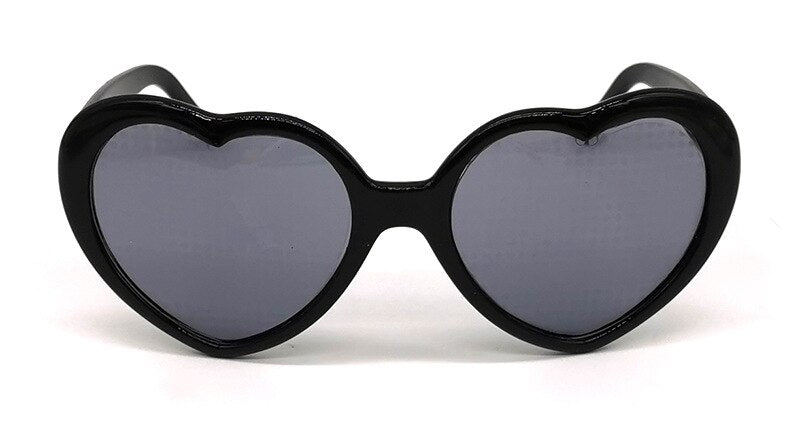 Heart Diffraction Sunglasses